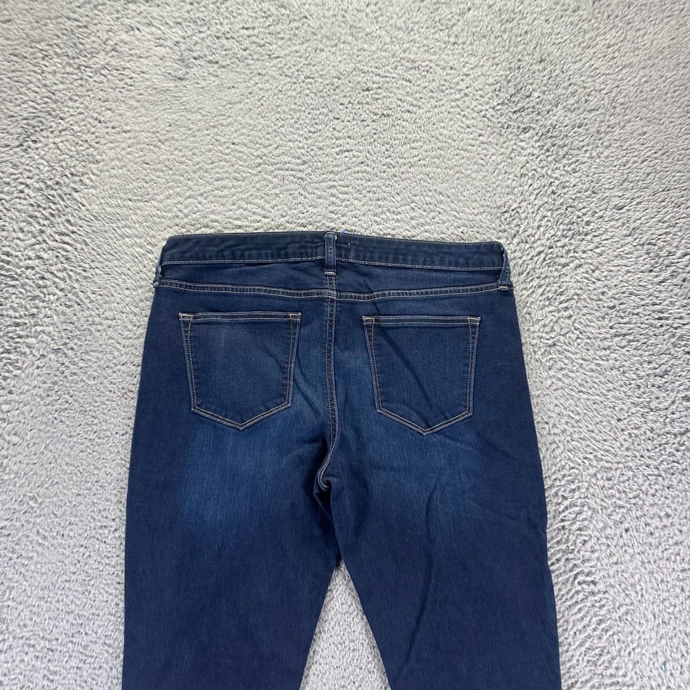 Sonoma Jeans Women's 12 Blue Cotton Denim Skinny Workwear Faded Travel Stretch - Picture 6 of 11